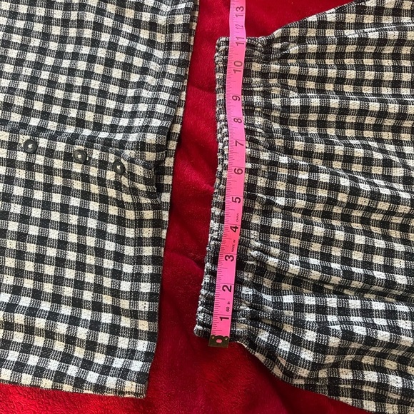 Madewell Black and White Bishop Sleeve top and skirt size XXS - Picture 4 of 8